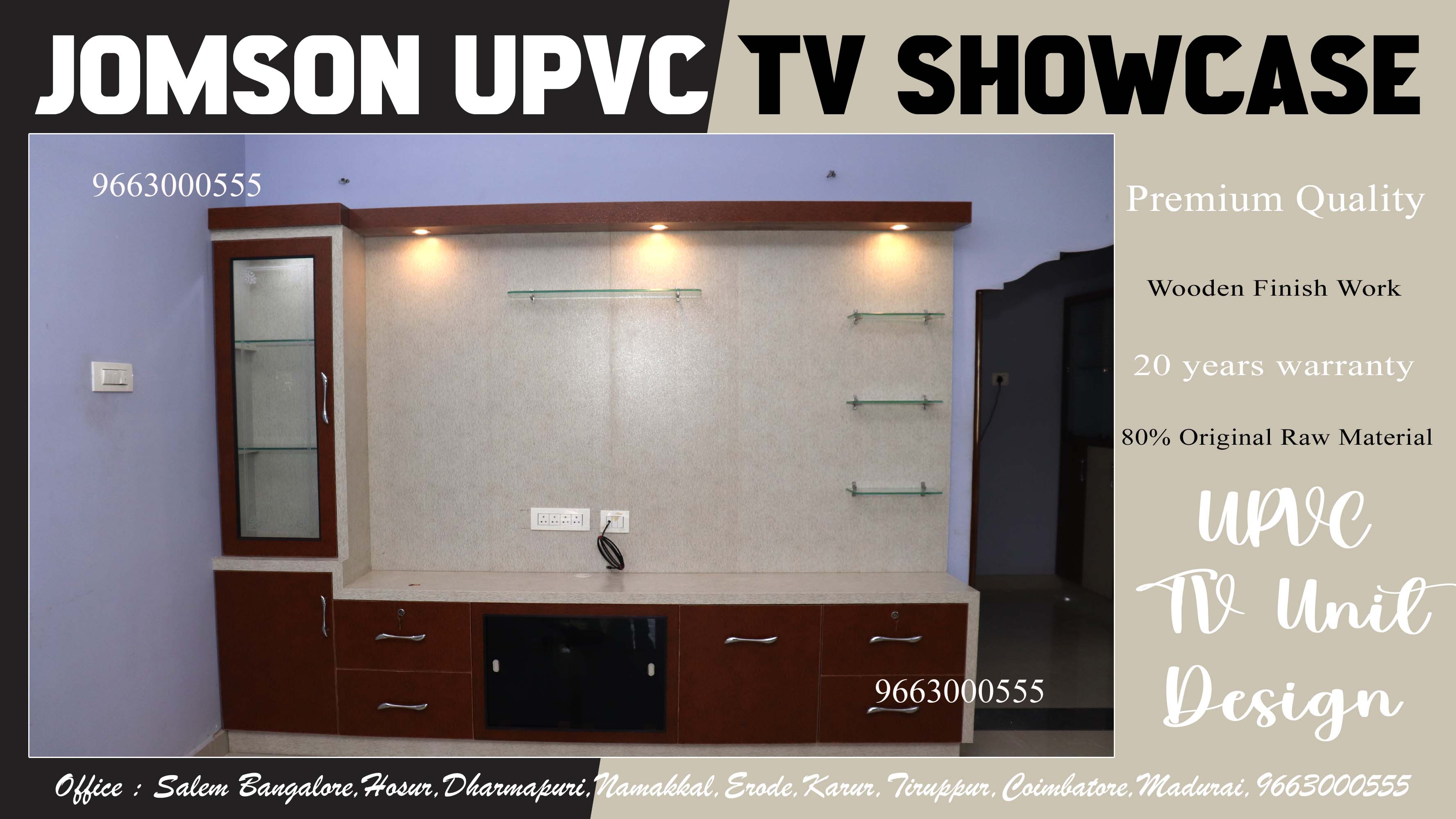 upvc tv showcase